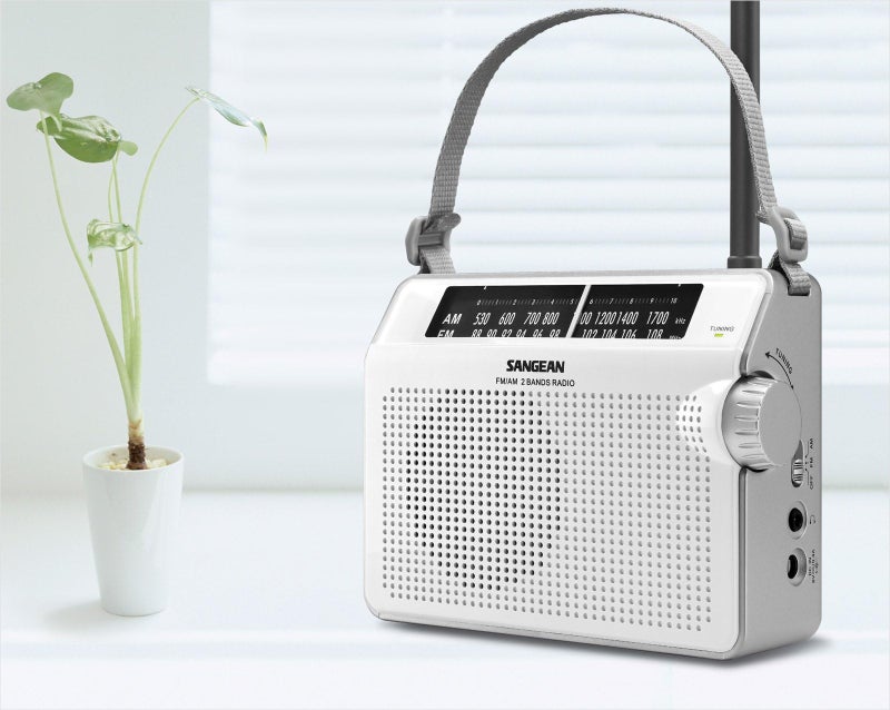 SANGEAN راديو محمول أنالوج مدمج Sangean PR-D6WH AM/FM - Image 4
